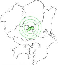 関東どまんなか地図