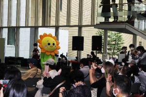 たくさんのお客さんにびっくり！
